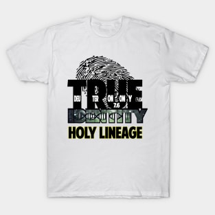 Deuteronomy 7:6 True Identity Holy Lineage ((Version 2 lighter background version)) Sons of Thunder T-Shirt